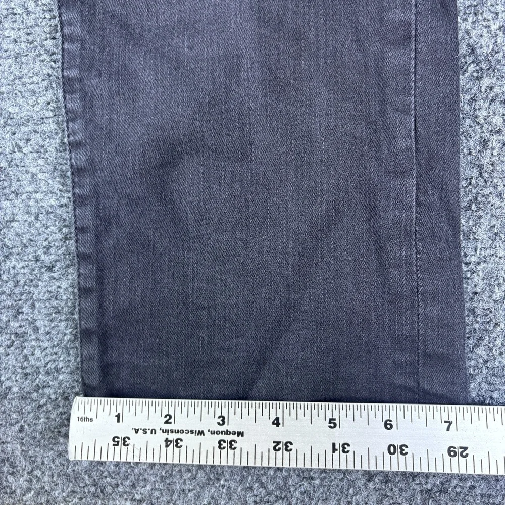 AG Adriano Goldschmied The Matchbox Slim Straight Jeans Mens 32x31 Black Denim